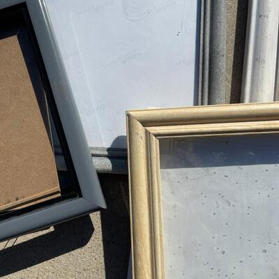 Various Sized White Frames