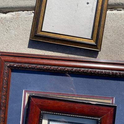 Various Sized Brown Frames