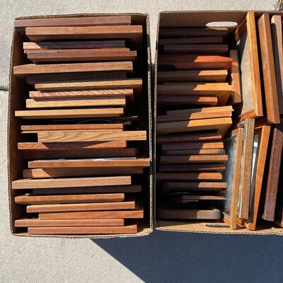 Large Collection of Wooden Frames