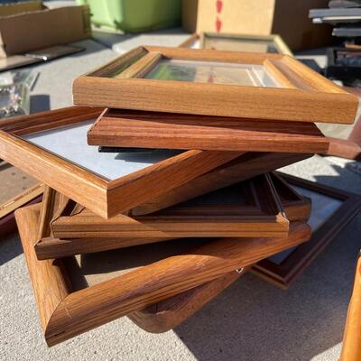 Large Collection of Wooden Frames