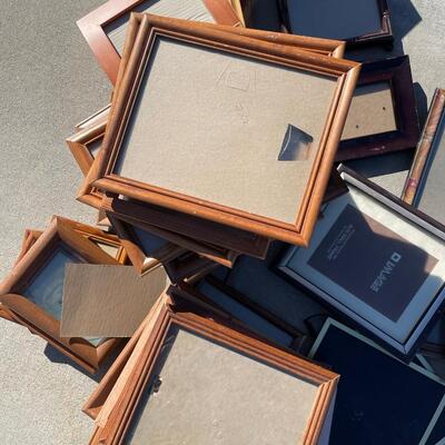 Large Collection of Wooden Frames