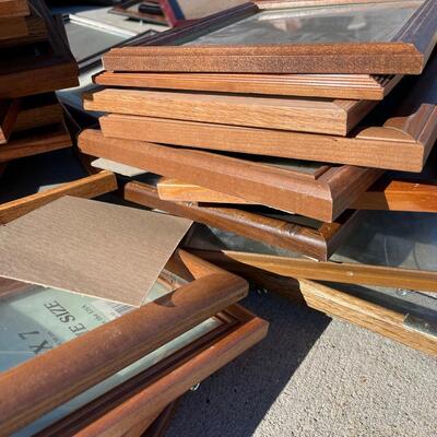 Large Collection of Wooden Frames