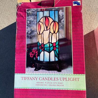 Tiffany Candles Uplight