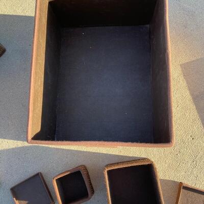5 Various Sized Storage Boxes