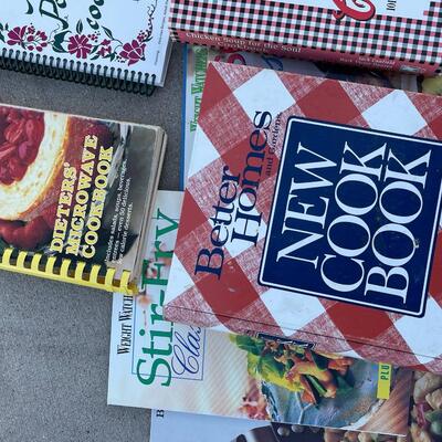 Lot of Various Cookbooks