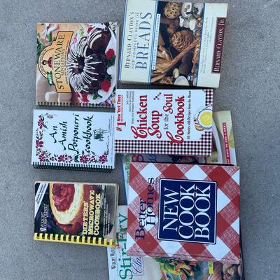 Lot of Various Cookbooks