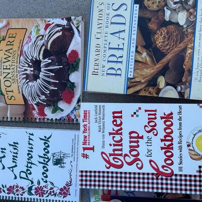 Lot of Various Cookbooks