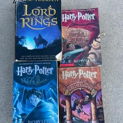 Harry Potter and Lord of the Rings Books