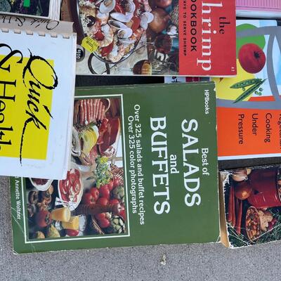 Lot of Cookbooks