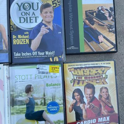 Lot of Workout DVDs