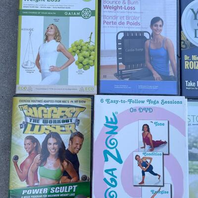 Lot of Workout DVDs