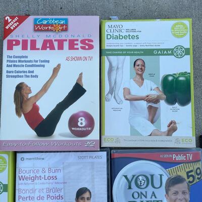 Lot of Workout DVDs