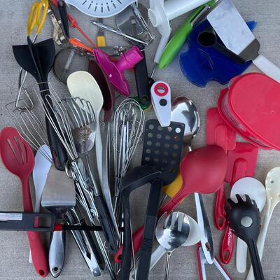 Lot of Kitchen Utensils