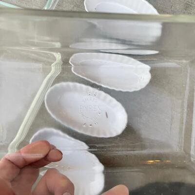 Glass and Ceramic Cooking Pans (some pyrex)