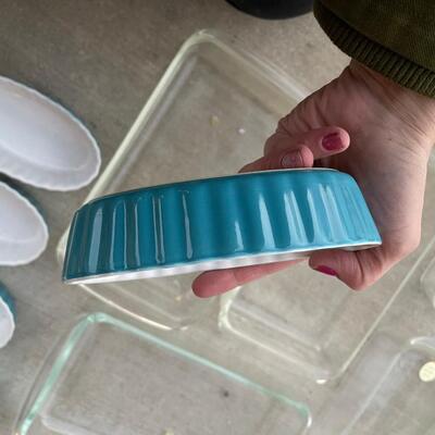 Glass and Ceramic Cooking Pans (some pyrex)