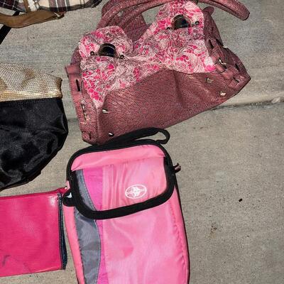 Lot of Bags, Purses and Lunch Box