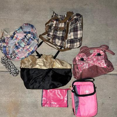 Lot of Bags, Purses and Lunch Box