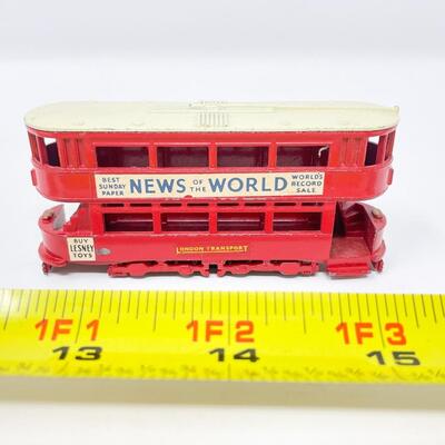 VINTAGE MATCHBOX LESNEY â€œMODELS OF YESTERYEARâ€ NO. 3 - LONDON "E" CLASS TRAMCAR