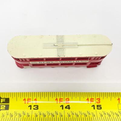 VINTAGE MATCHBOX LESNEY â€œMODELS OF YESTERYEARâ€ NO. 3 - LONDON "E" CLASS TRAMCAR
