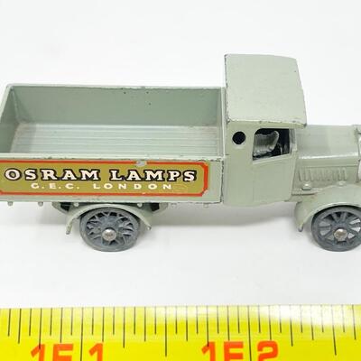 VINTAGE MATCHBOX LESNEY â€œMODELS OF YESTERYEARâ€ NO. 6 - 1916 AEC "Y" TYPE LORRY