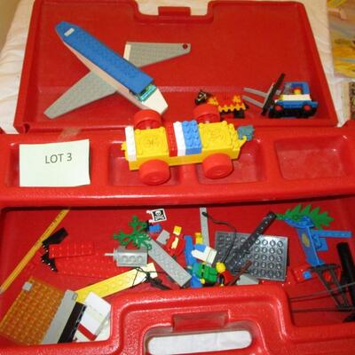 Lego Pieces & Case
