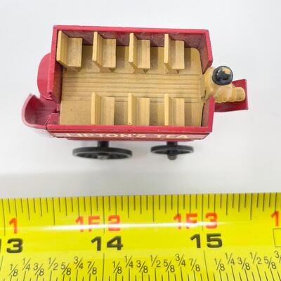 VINTAGE MATCHBOX LESNEY â€œMODELS OF YESTERYEARâ€ NO. 12 - LIPTONâ€™S TEA HORSE BUS