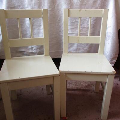 Child's Table & 2 Chairs
