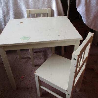 Child's Table & 2 Chairs