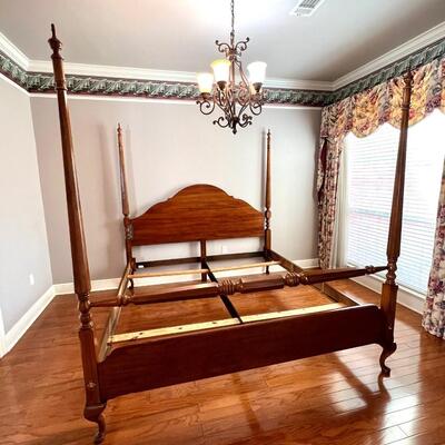 THOMASVILLE ~ KING ~ Four Poster Queen Anne Style Bed Frame