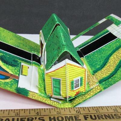 Vintage Hot Wheels Pop Up House and Car Port, No Car or Track