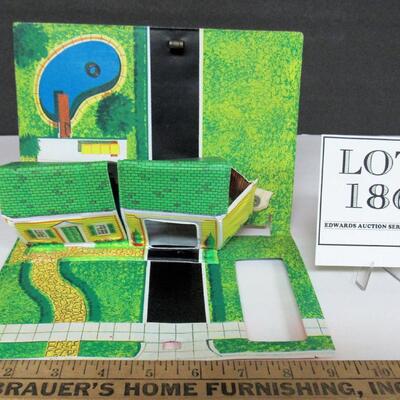 Vintage Hot Wheels Pop Up House and Car Port, No Car or Track
