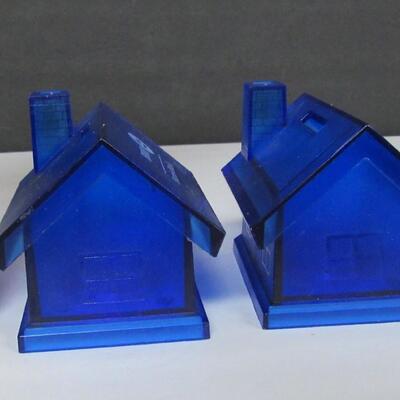 2 Blue BMO Harris Bank Plastic Banks