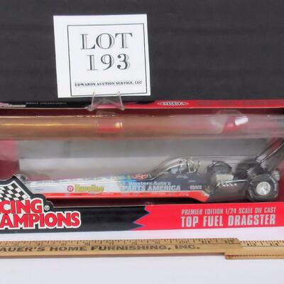 1997 Top Fuel Dragster Premier Edition, Shelly, 1/24 Scale In Original Box, Looks Unused