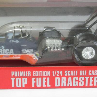 1997 Top Fuel Dragster Premier Edition, Shelly, 1/24 Scale In Original Box, Looks Unused