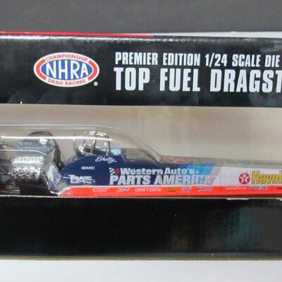 1997 Top Fuel Dragster Premier Edition, Shelly, 1/24 Scale In Original Box, Looks Unused