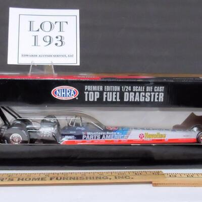 1997 Top Fuel Dragster Premier Edition, Shelly, 1/24 Scale In Original Box, Looks Unused