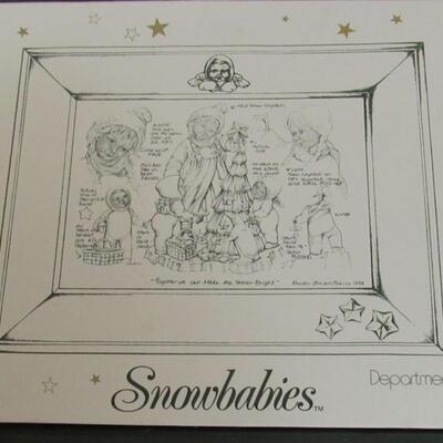Vintage Snowbabies Friendship Club Boxed Set, Unused
