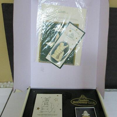 Vintage Snowbabies Friendship Club Boxed Set, Unused