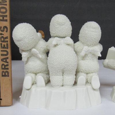 Dept 56 Snowbabies, Three Tiny Trumpeteers, MIB
