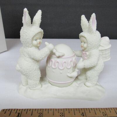 Dept 56 Snowbunnies, I Will Paint The Top, MIB