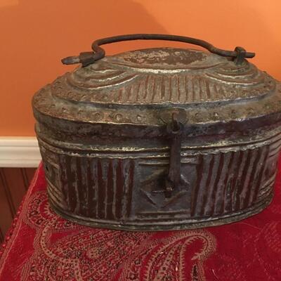 Antique cricket box