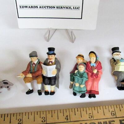 Dept 56 Sitting in Camden Park, Set of 4, MIB, Retired