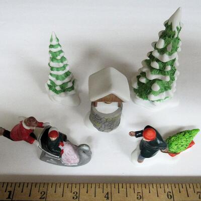 Dept 56 New England Village Winter Accessories Set, 5 pc