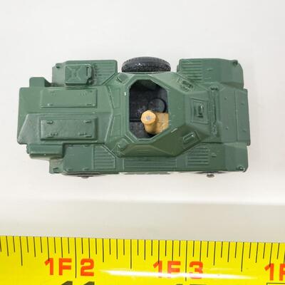 VINTAGE LESNEY MATCHBOX SERIES NO. 61 - ARMY FERRET SCOUT CAR W/ BOX