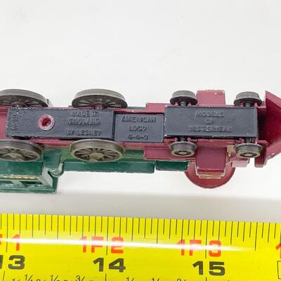 VINTAGE LESNEY MATCHBOX â€œMODELS OF YESTERYEARâ€ NO. 13 - SANTA FE AMERICAN LOCOMOTIVE 4-4-0