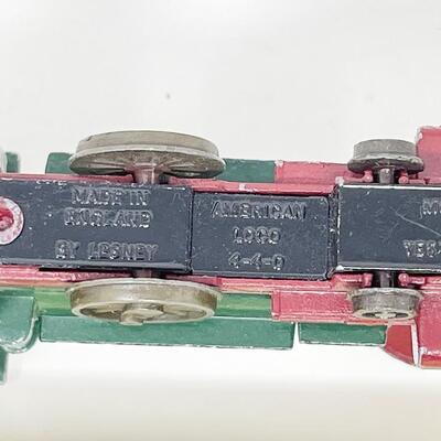 VINTAGE LESNEY MATCHBOX â€œMODELS OF YESTERYEARâ€ NO. 13 - SANTA FE AMERICAN LOCOMOTIVE 4-4-0