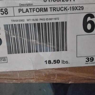 LOT 78 FOLDING PLATFORM TRUCK NEW IN THE BOX