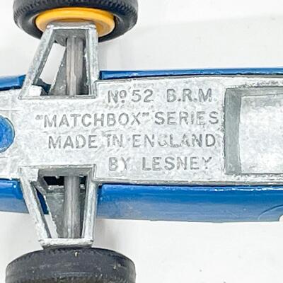 VINTAGE LESNEY MATCHBOX SERIES NO. 52 - B.R.M.