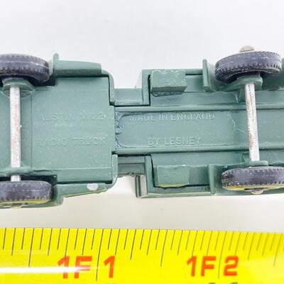 VINTAGE LESNEY MATCHBOX SERIES NO. 68 - ARMY WIRELESS TRUCK W/ BOX