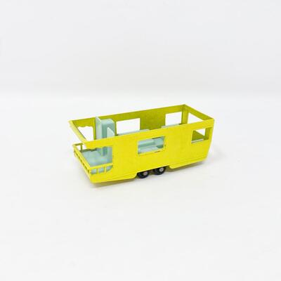 VINTAGE LESNEY MATCHBOX SERIES NO. 23 - YELLOW TRAILER CARAVAN